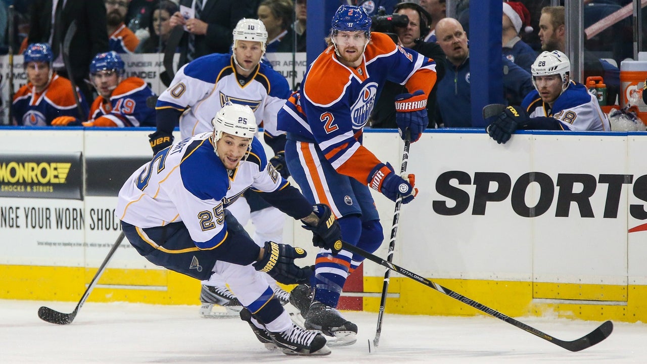 Recap: Stewart has three goals, assist as Blues rout Oilers